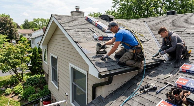 A Frame Roof Repair in Aurora, CO