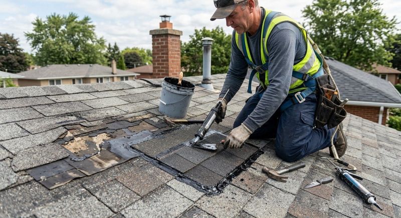 Asphalt Roof Leak Repair in Adams County, CO