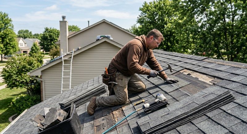 Asphalt Roof Repair in Parker, CO