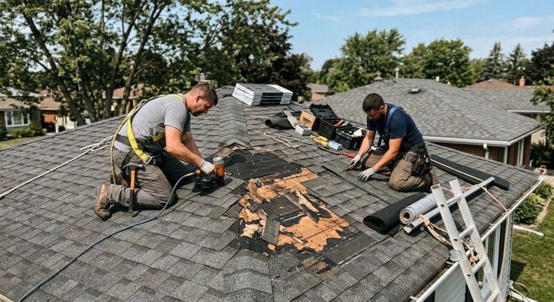 Asphalt Roof Repair in Strasburg, CO