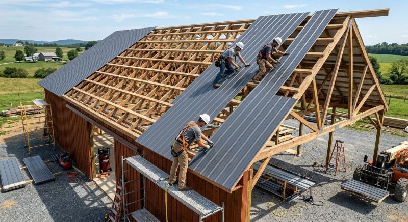 Barn Roof Construction in Aurora, CO