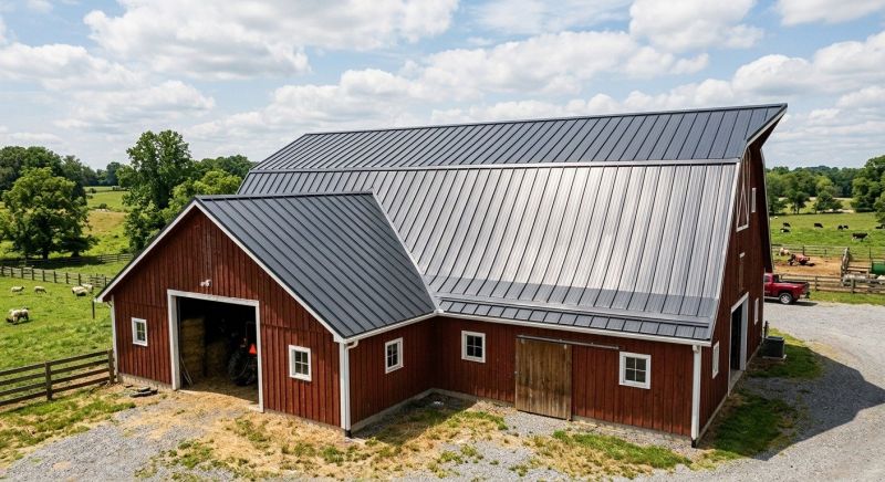 Barn Roof Replacement in Elizabeth, CO