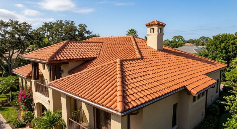 Barrel Tile Roof Installation in Aurora, CO