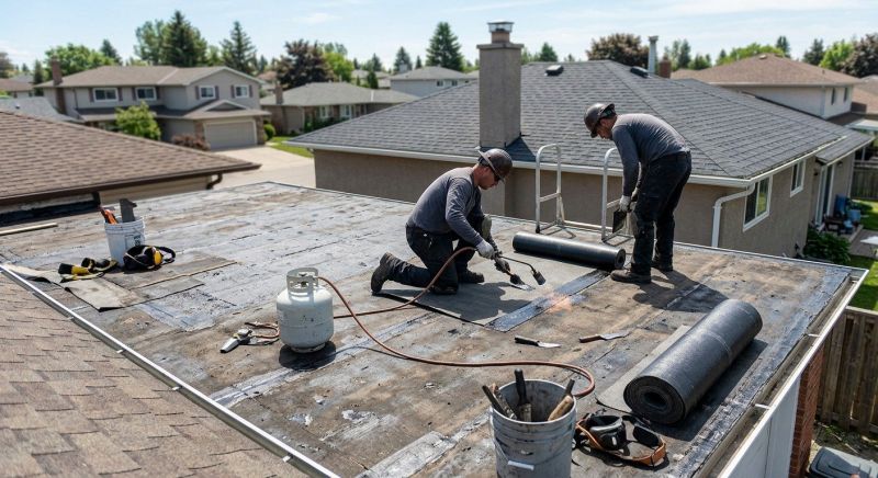 Bitumen Roof Repair in Aurora, CO