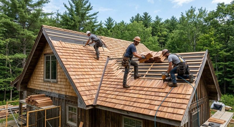 Cedar Roof Construction in Aurora, CO