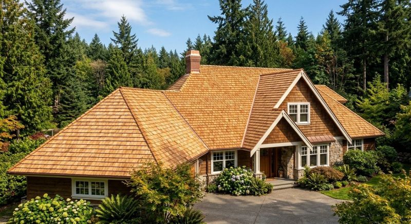 Cedar Roof Installation in Denver, CO