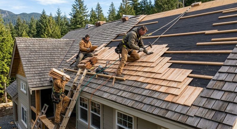 Cedar Roof Installation in Elbert County, CO