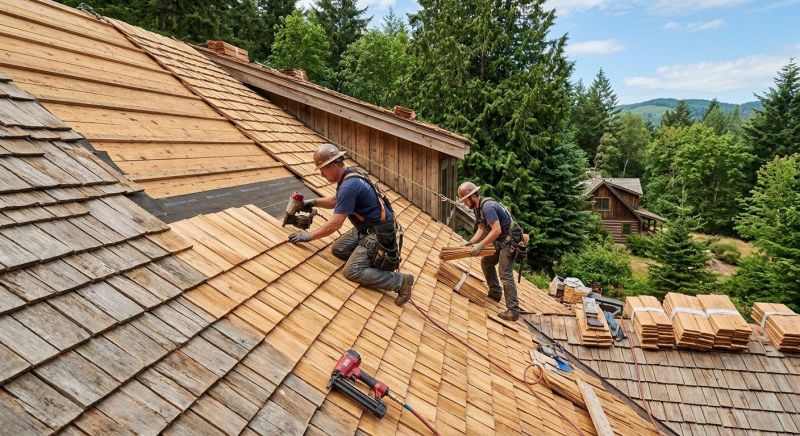 Cedar Roof Installation in Littleton, CO