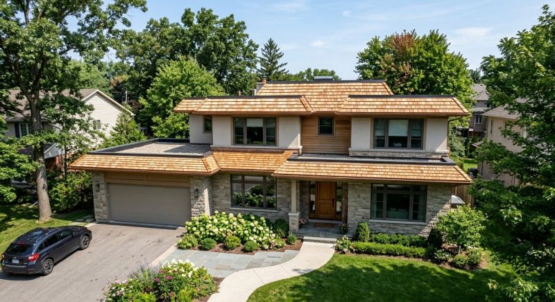 Cedar Shake Roof Construction in Denver, CO