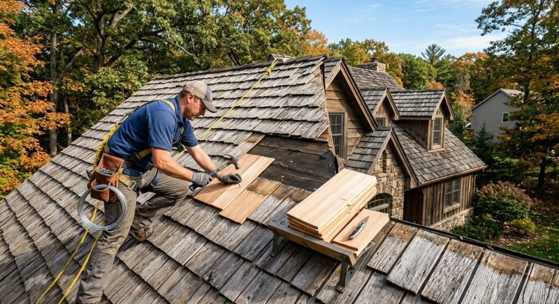 Cedar Shingles Repair in Denver County, CO