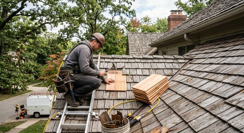 Cedar Shingles Repair in Douglas County, CO