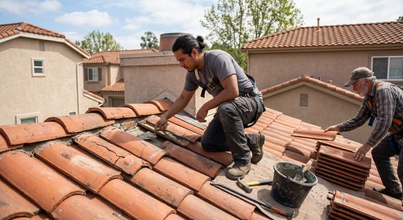 Clay Roof Leak Repair in Aurora, CO