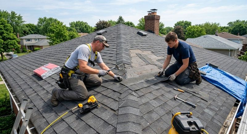 Composite Roof Repair in Aurora, CO