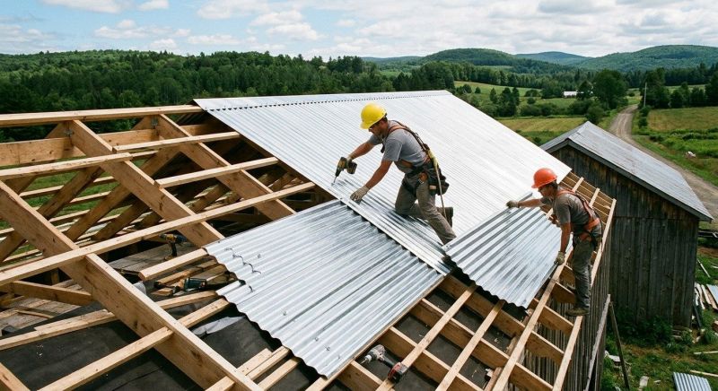 Copper Roof Installation in Aurora, CO