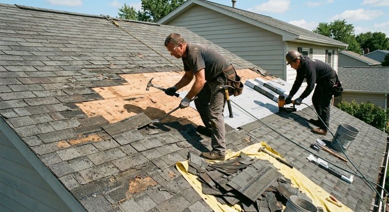 Damaged Roof Repair in Douglas County, CO