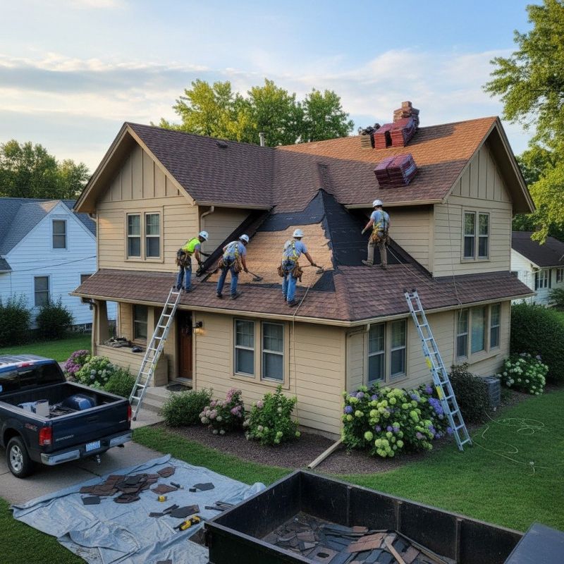 Damaged Roof Replacement in Golden, CO