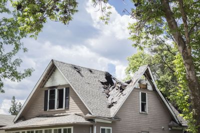 Damaged Roof Replacement in Wheat Ridge, CO