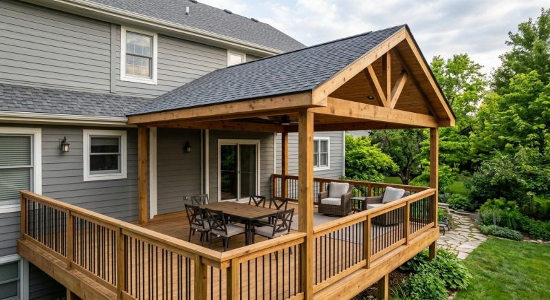 Deck Roof Construction in Aurora, CO