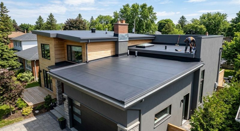 Epdm Roof Installation in Arapahoe County, CO