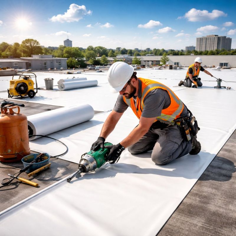 Epdm Roof Installation in Elbert County, CO