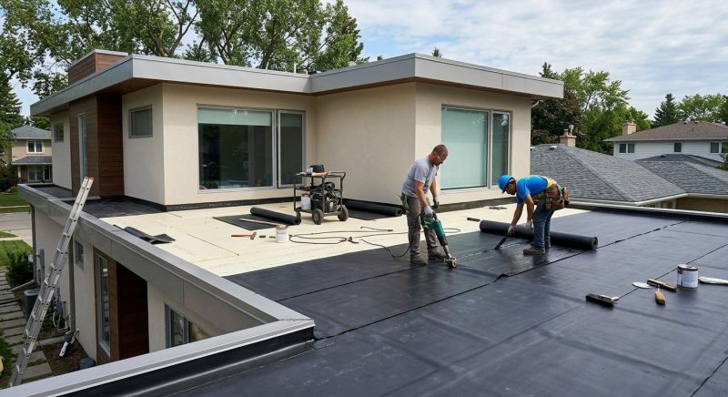 Flat Roof Installation in Englewood, CO