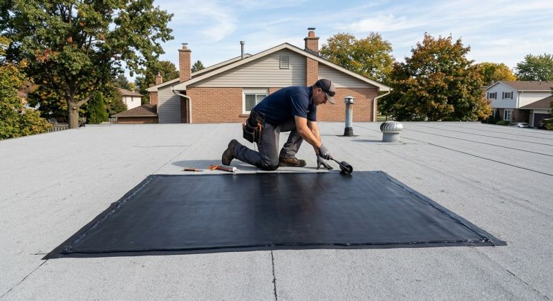 Flat Roof Repair in Castle Rock, CO