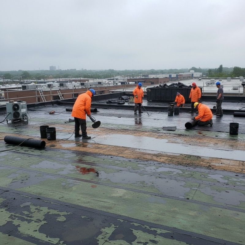 Flat Roof Repair in Aurora, CO