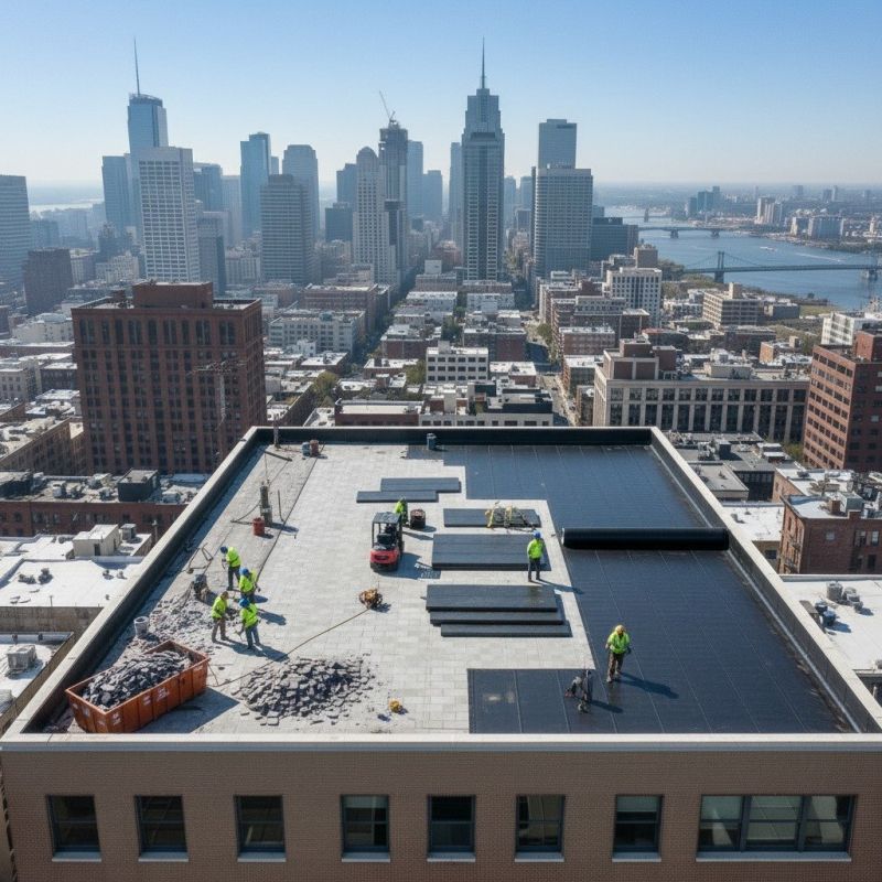 Flat Roof Replacement in Broomfield, CO