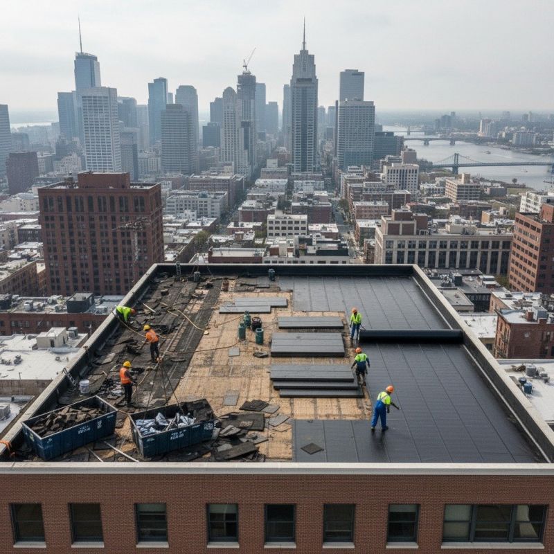 Flat Roof Replacement in Aurora, CO