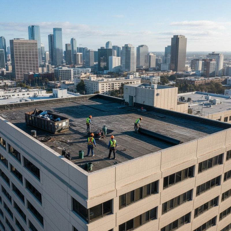 Flat Roof Replacement in Morrison, CO