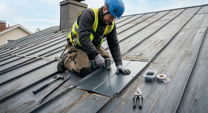 Galvanized Roof Repair in Aurora, CO