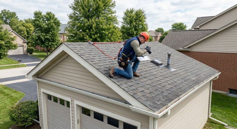 Garage Roof Inspection in Aurora, CO