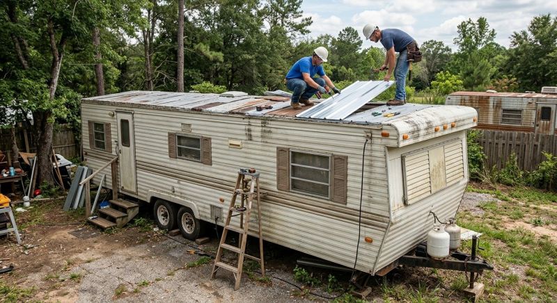 Leaky Roof Replacement in Aurora, CO