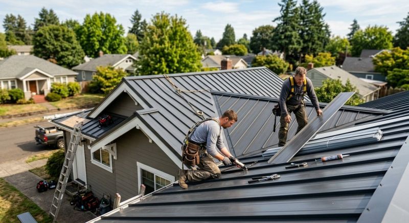 Metal Roof Repair in Arapahoe County, CO
