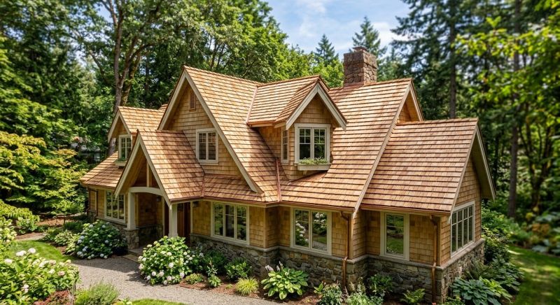 Natural Wood Roof Installation in Aurora, CO