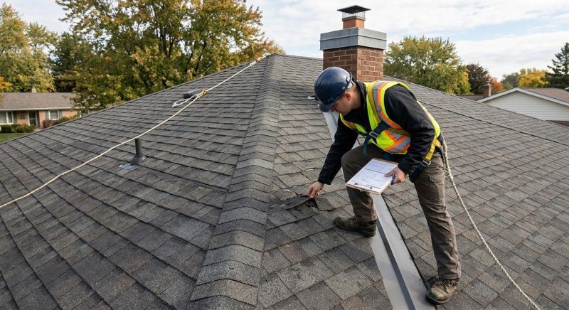 Roof Damage Inspection in Elizabeth, CO