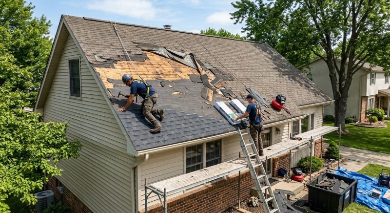 Roof Damage Repair in Littleton, CO