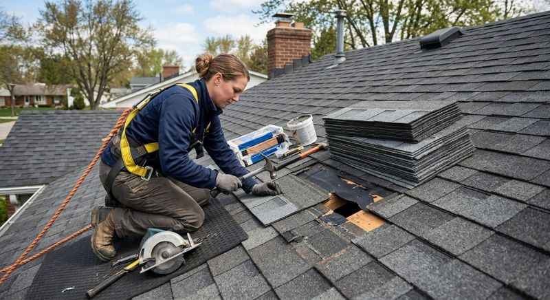 Roof Shingles Repair in Aurora, CO