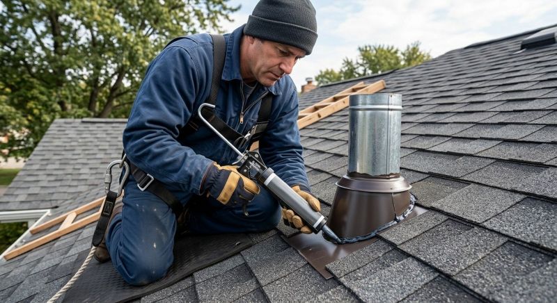 Roof Vent Flashing Repair in Aurora, CO