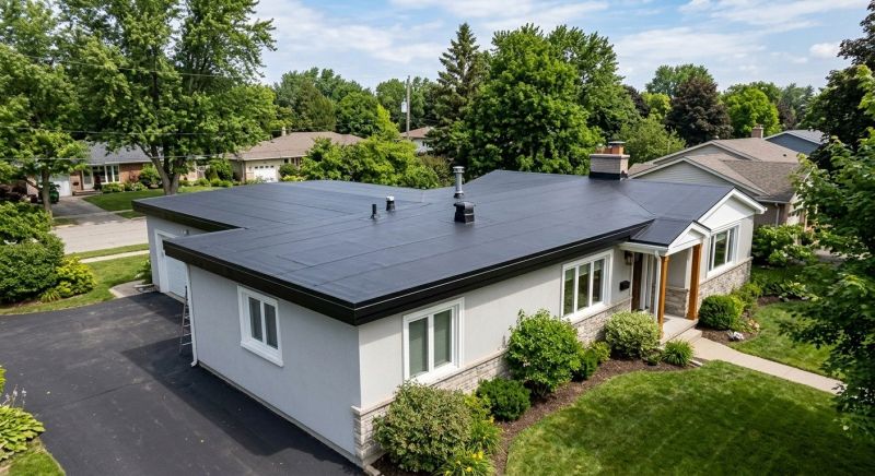 Rubber Roof Installation in Aurora, CO