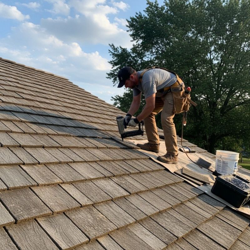 Shake Shingle Repair in Commerce City, CO