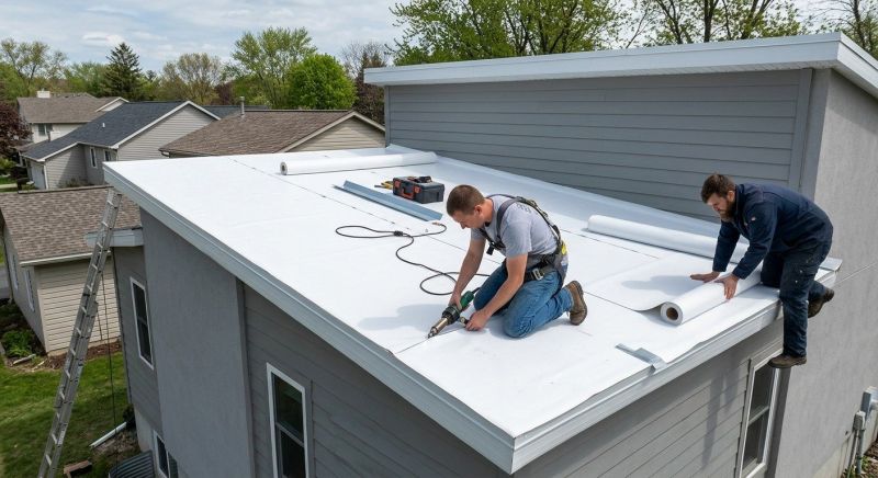 Single Ply Roof Installation in Bennett, CO