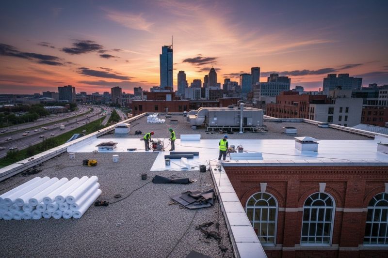 Single Ply Roof Replacement in Denver County, CO