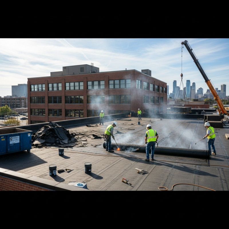 Single Ply Roof Replacement in Elbert County, CO