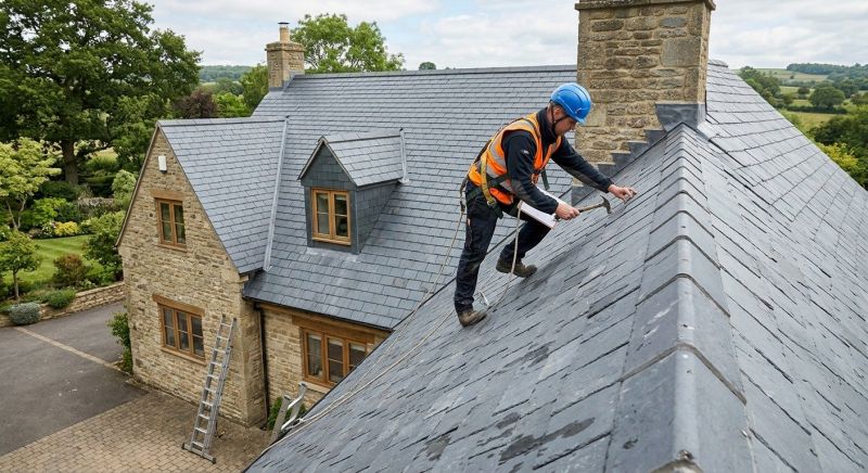 Slate Roof Repair in Elizabeth, CO