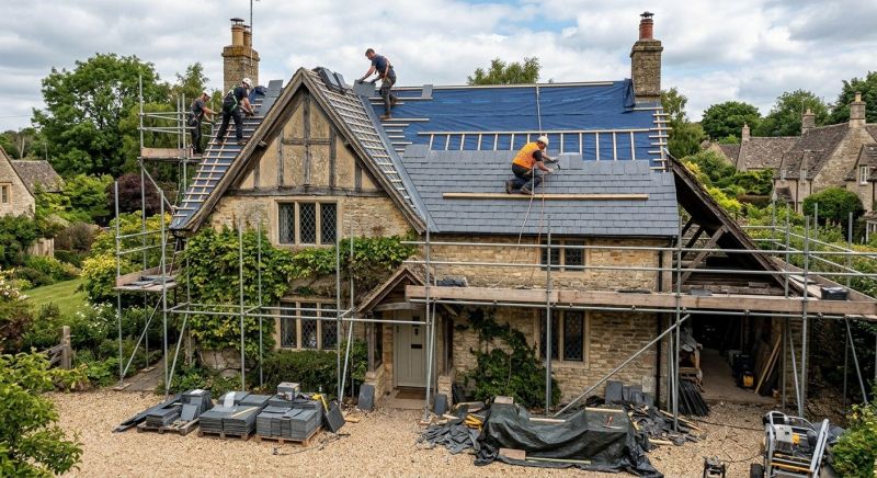 Slate Roof Replacement in Morrison, CO
