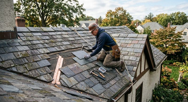 Slate Shingles Repair in Englewood, CO