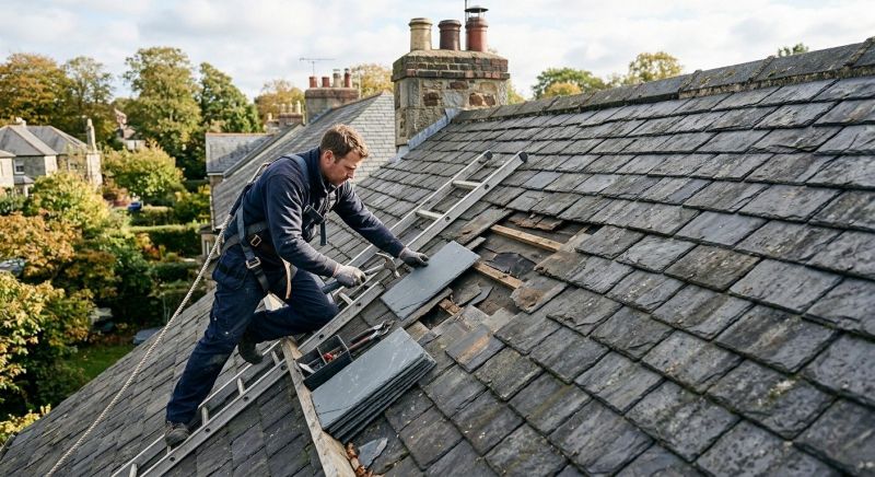 Slate Shingles Repair in Strasburg, CO