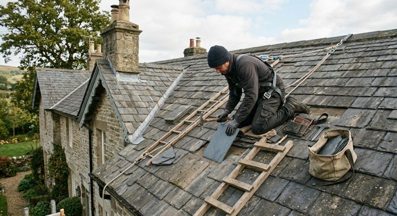 Slate Shingles Repair in Strasburg, CO