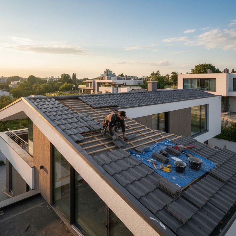 Spanish Tile Roof Repair in Aurora, CO